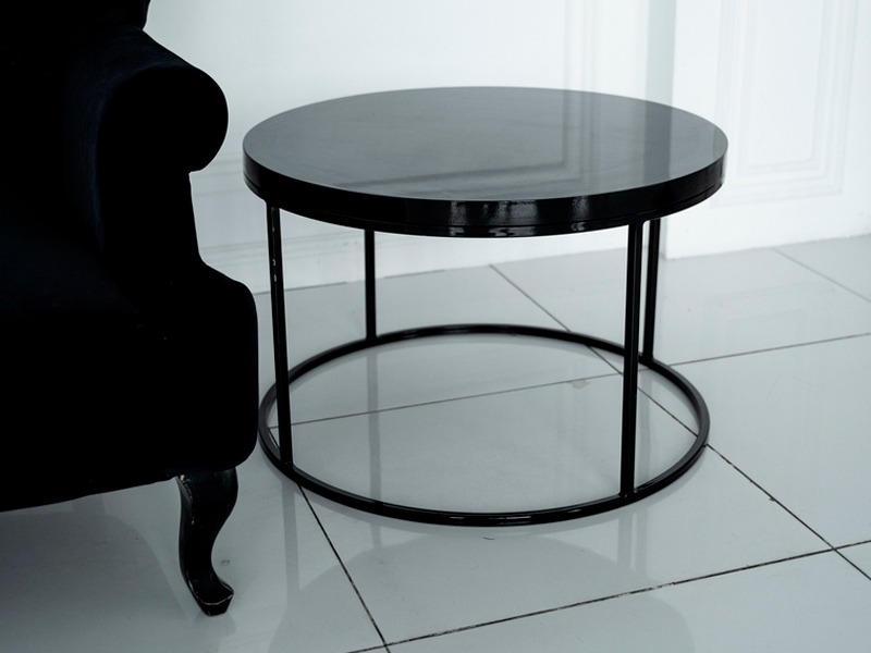 Журнальный столик Round Black