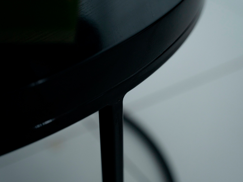 Журнальный столик Round Black