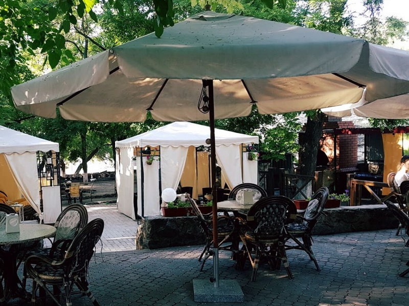 Зонт уличный 3x3 Бежевый