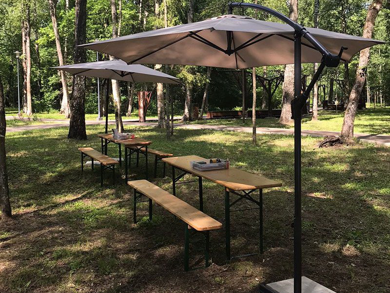 Зонт уличный 3x3 Бежевый