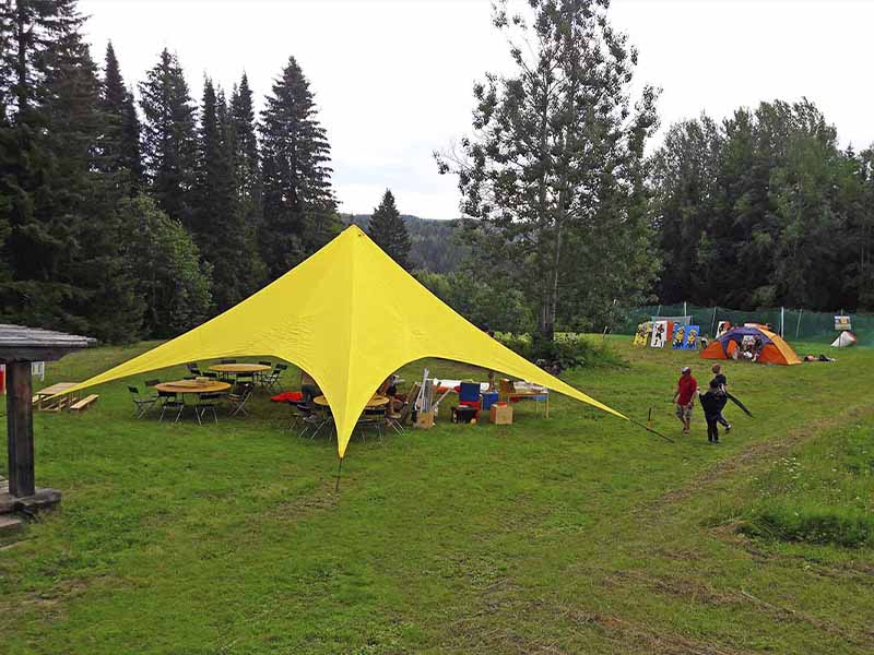 Тент Звезда 75 кв.м