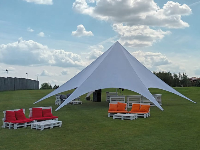 Тент Звезда 75 кв.м